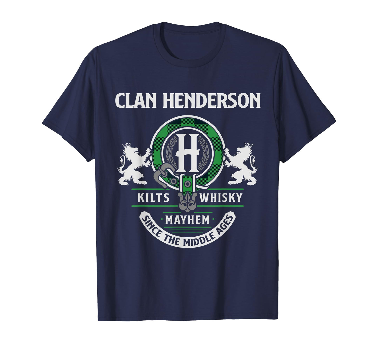 Clan Henderson Scottish Surname Family Highland Games T-Shirt