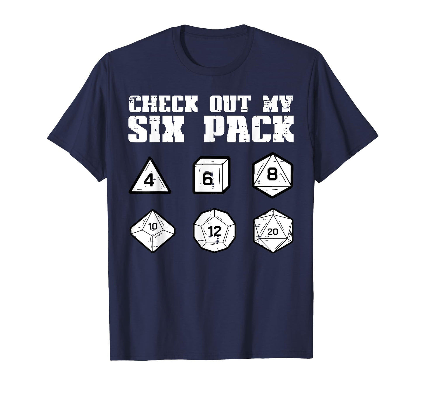 RPG Check Out My 6 Pack Funny Gamer Men Boys T-Shirt
