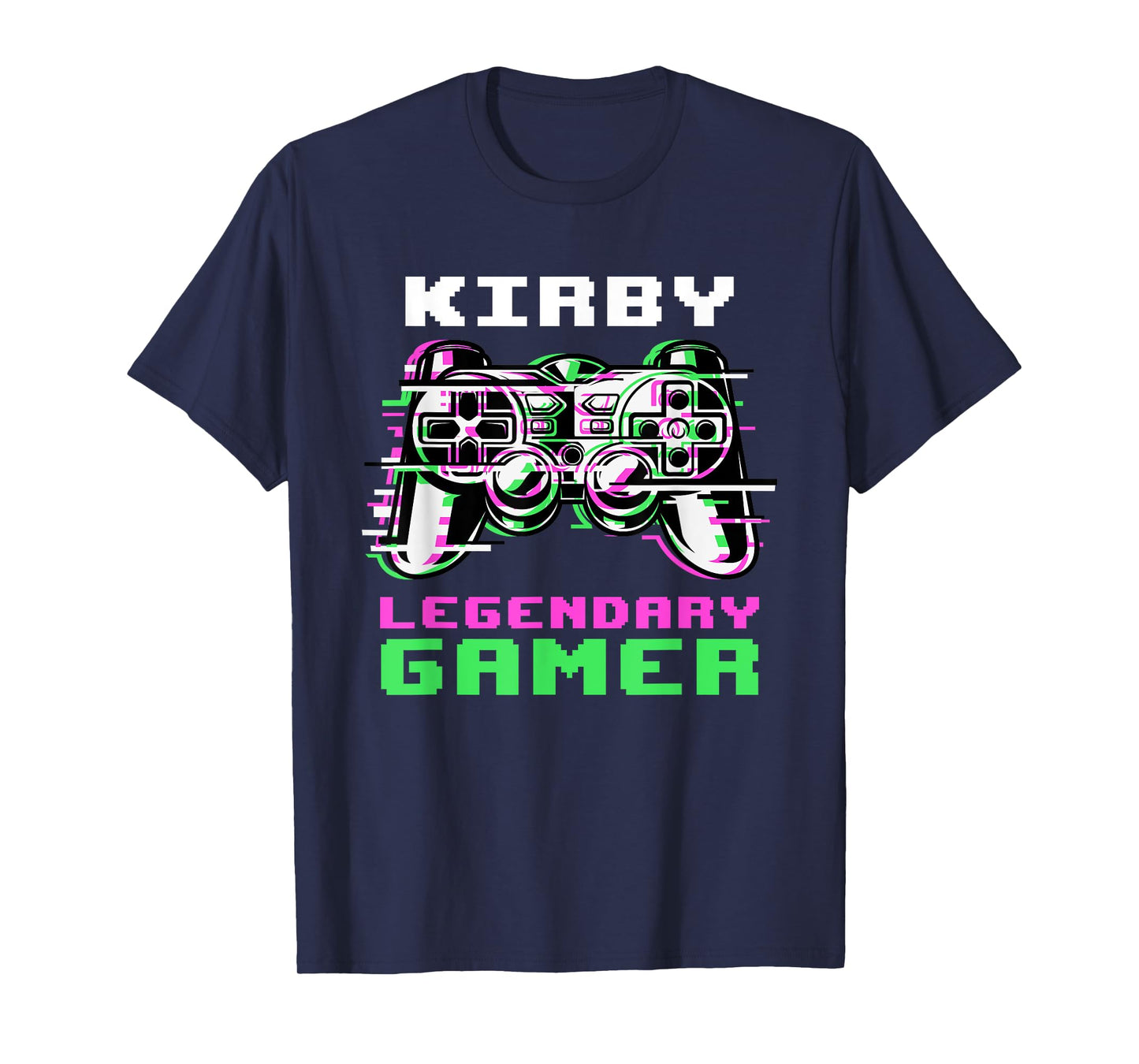 Kirby - Legendary Gamer - Personalized T-Shirt