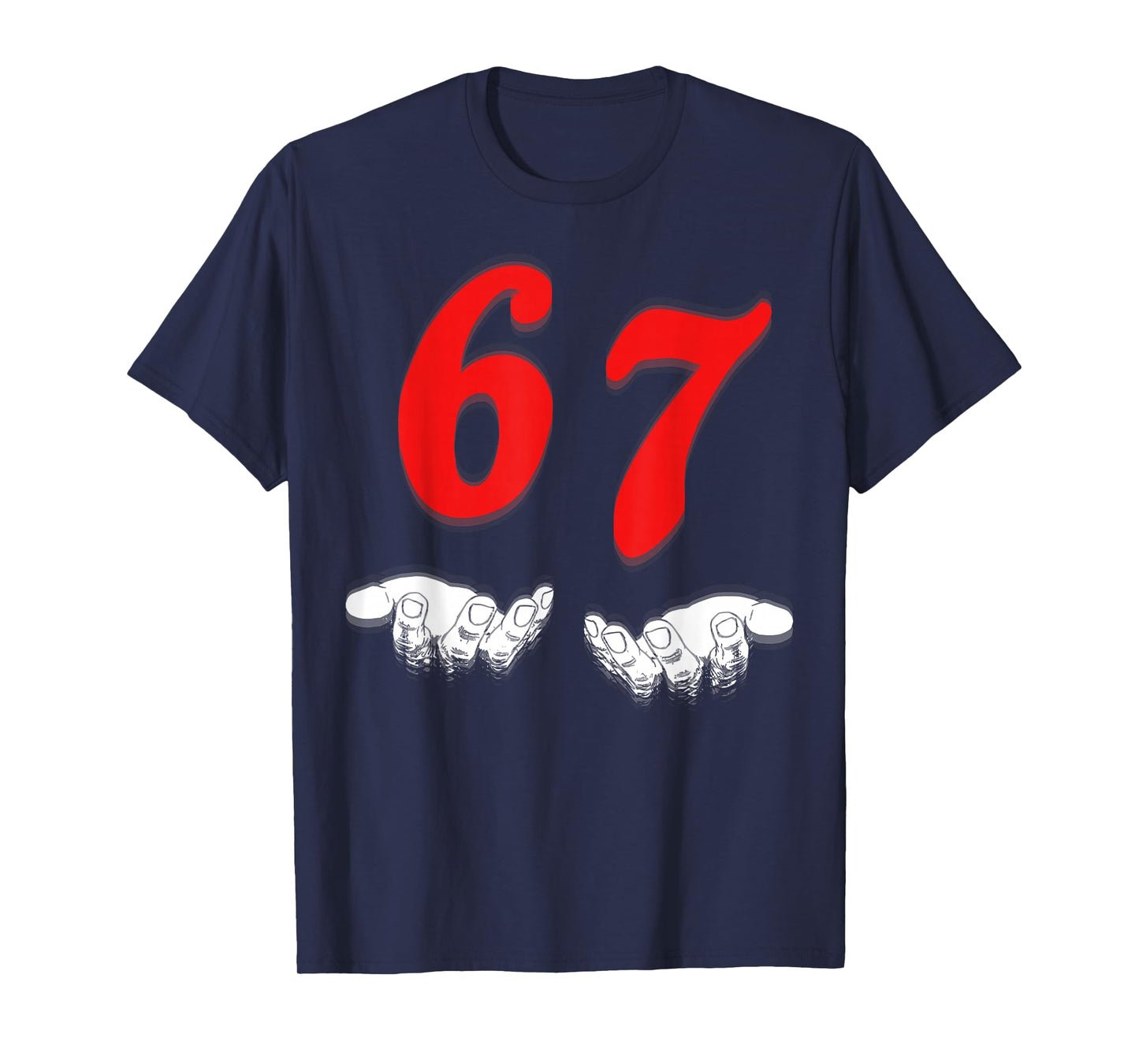 Funny Six Seven 6 7 Meme T-Shirt
