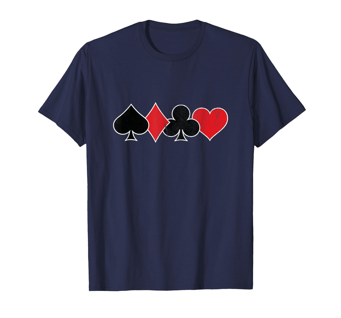 Poker Player Poker Cards Vintage Poker T-Shirt