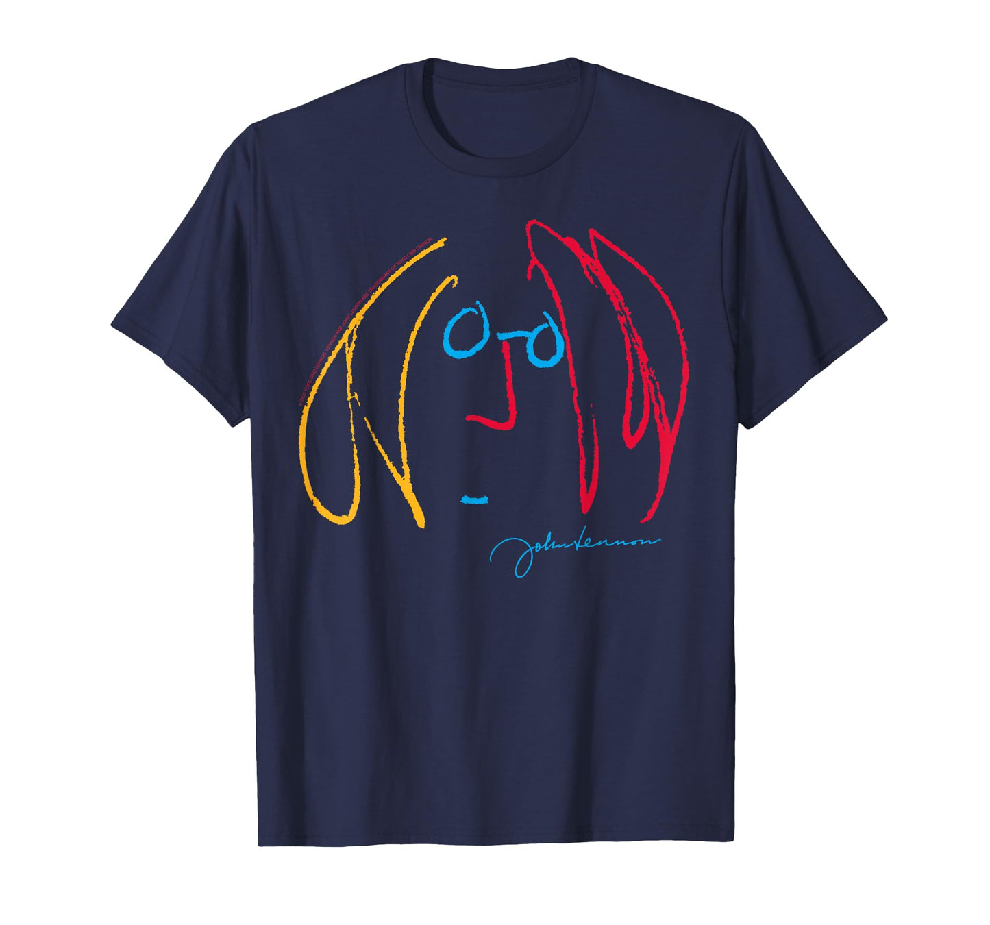 John Lennon - Oversized Face T-Shirt