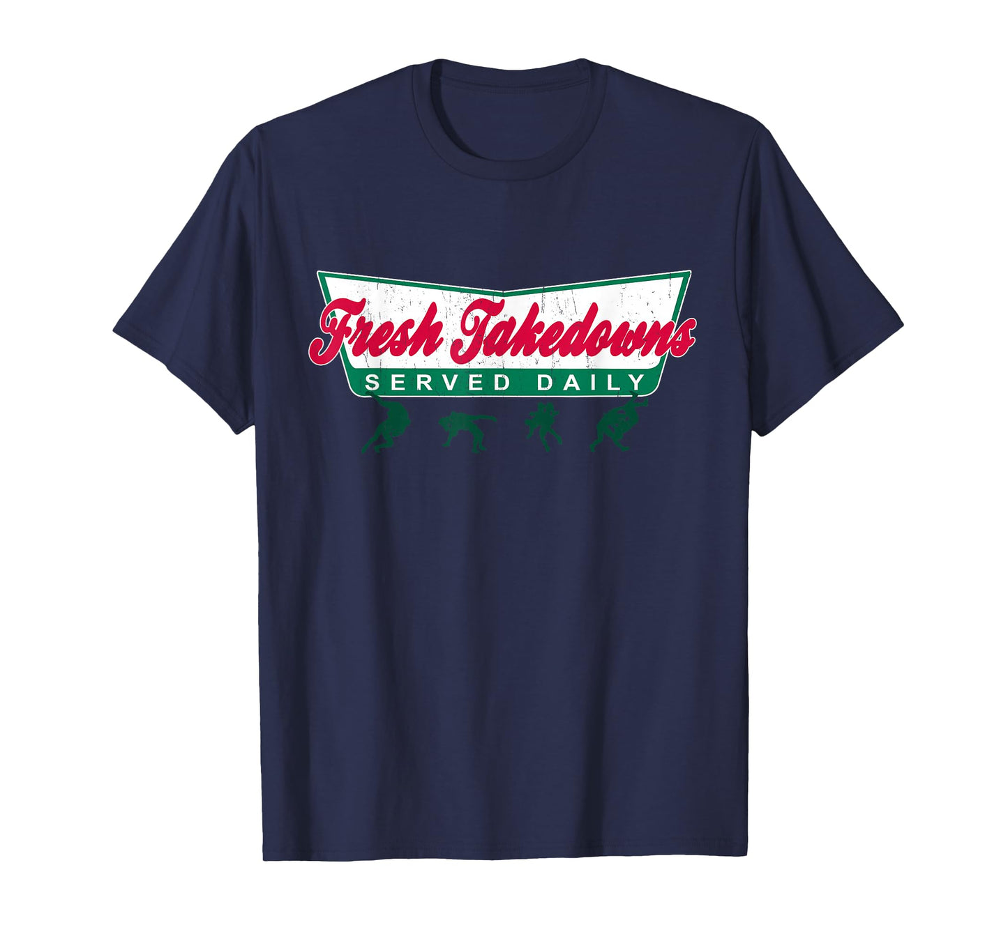 Wrestling - Fresh Takedowns Served Daily! Cool Wrestling T-Shirt