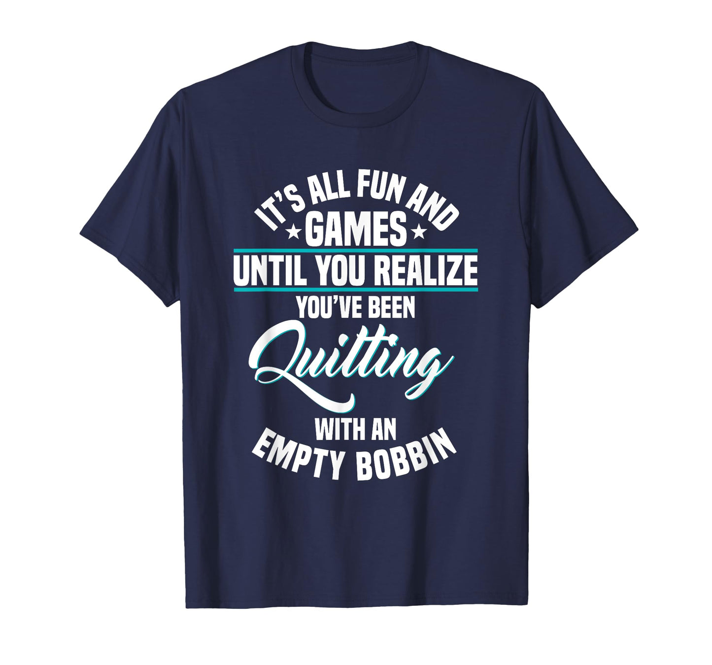 Quilter Quilt Art Stitiching Quilting Fabric Stitch Sewing T-Shirt