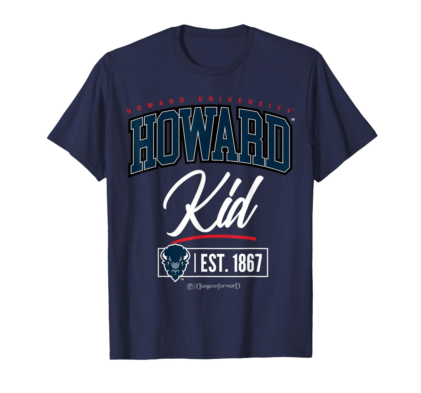 Howard University - HU HBCU Kid T-Shirt