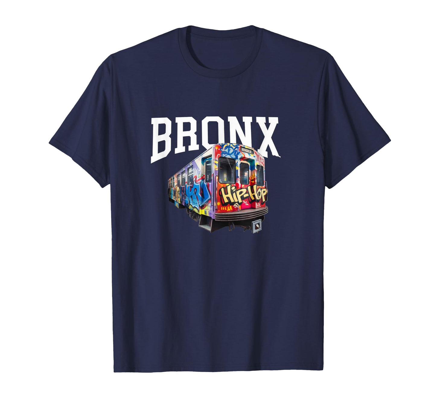 50 Years of Hip-Hop Bronx Subway Graffiti 50th Anniversary T-Shirt