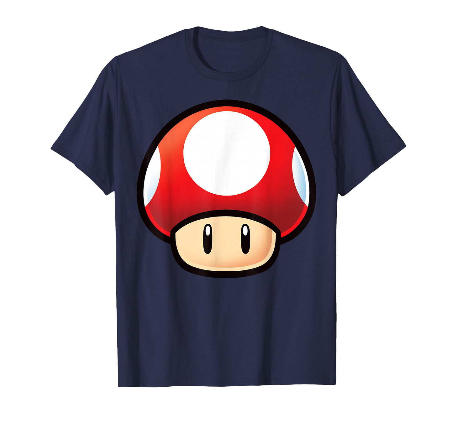 Super Mario Red Mushroom Big Face T-Shirt