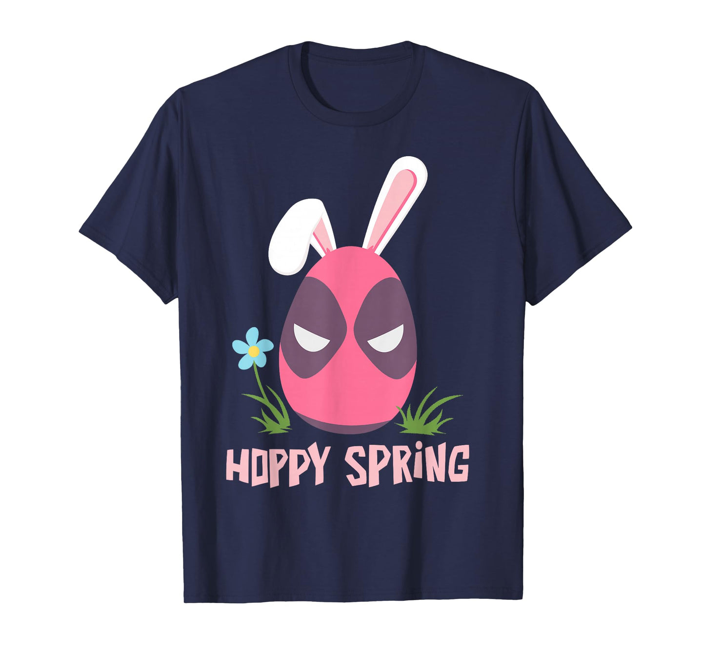 Marvel Super Heroes Deadpool Easter Bunny Egg Hoppy Spring T-Shirt