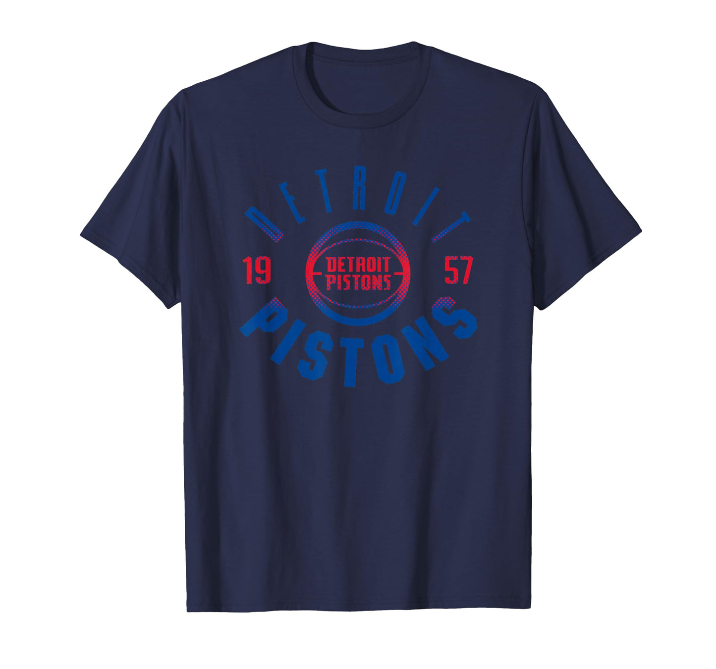 NBA Official Detroit Pistons Baseline T-Shirt