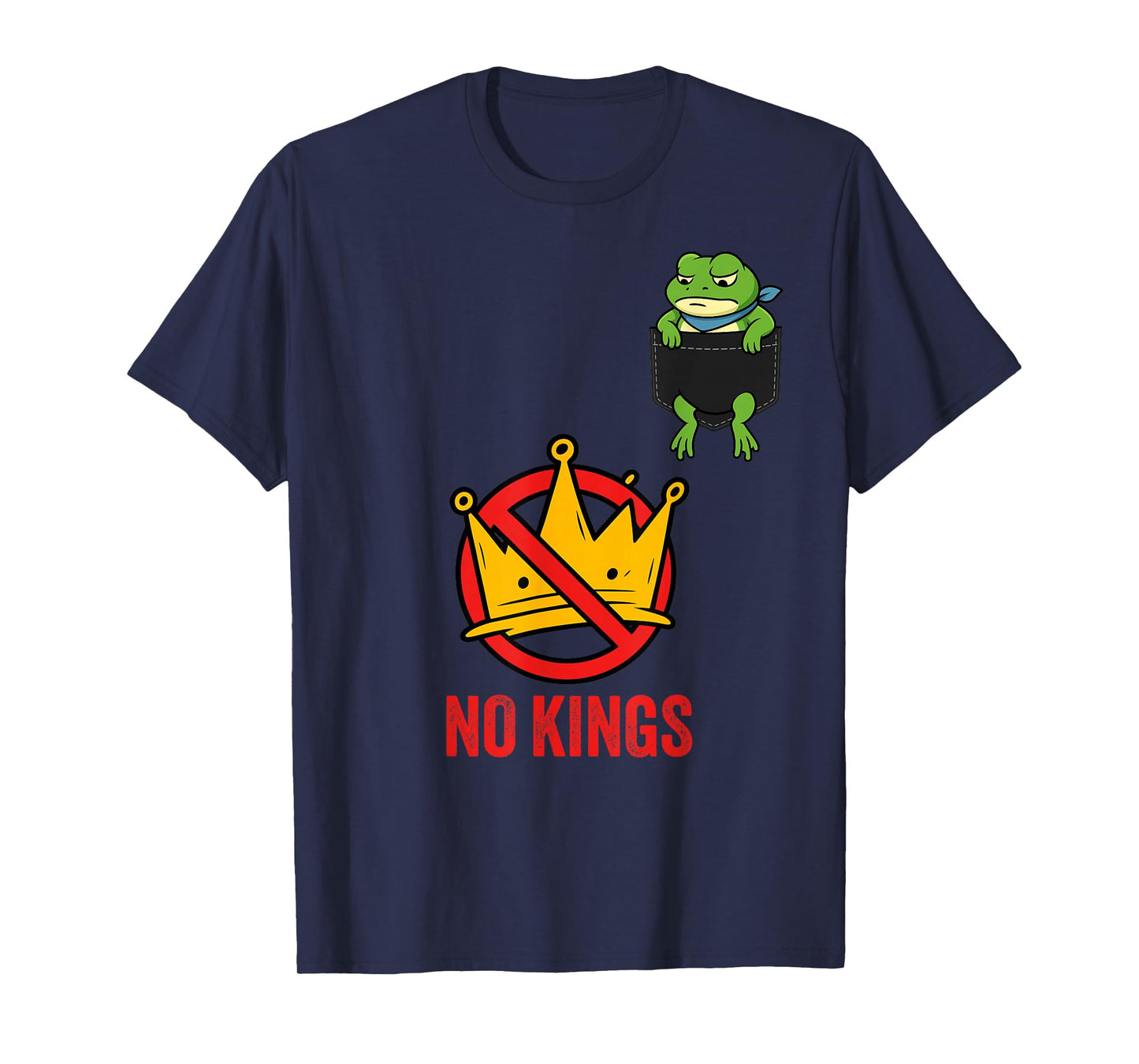 No Kings Shirt Men Women Portland Frog Protest T-Shirt