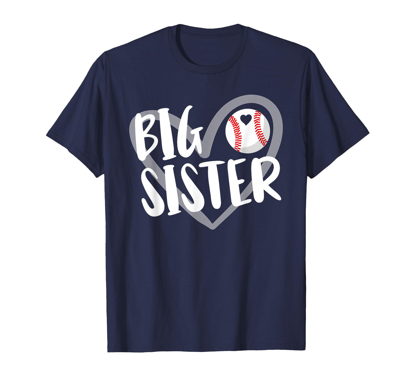 Baseball Big Sister T-Shirt