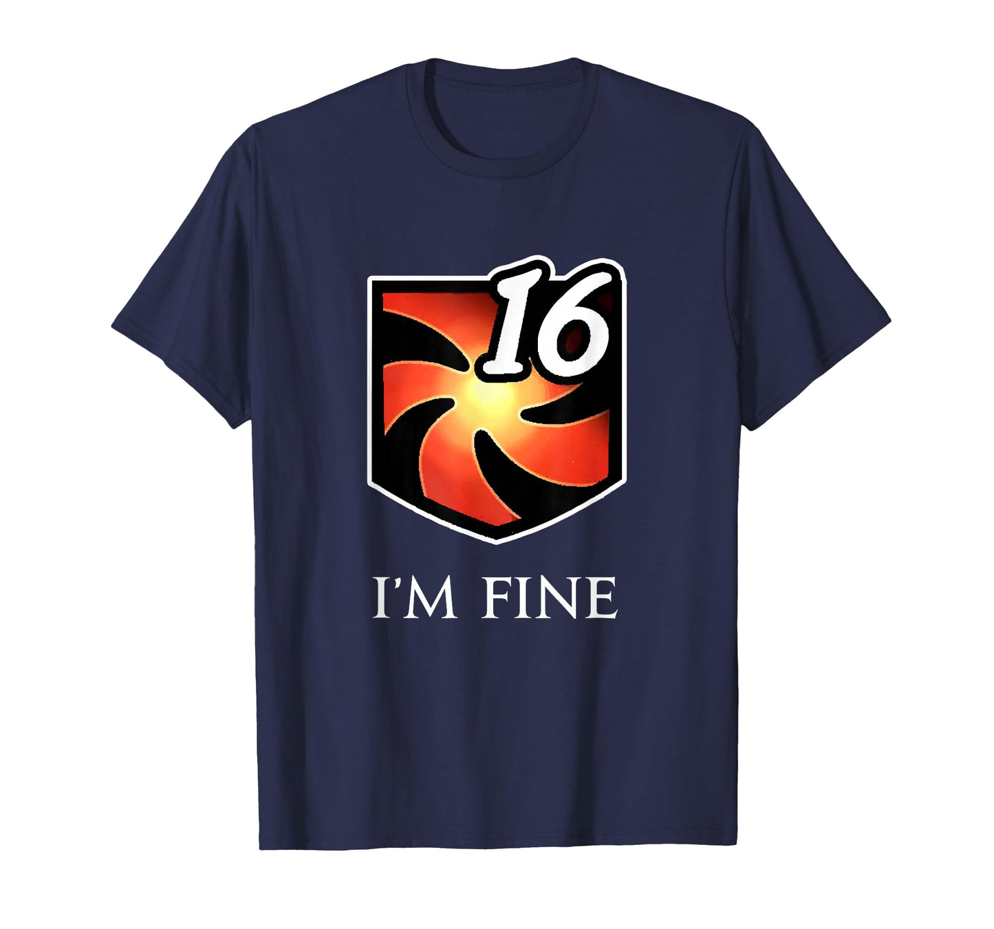 I'm fine - Vulnerability Stacks Fantasy MMORPG T-Shirt