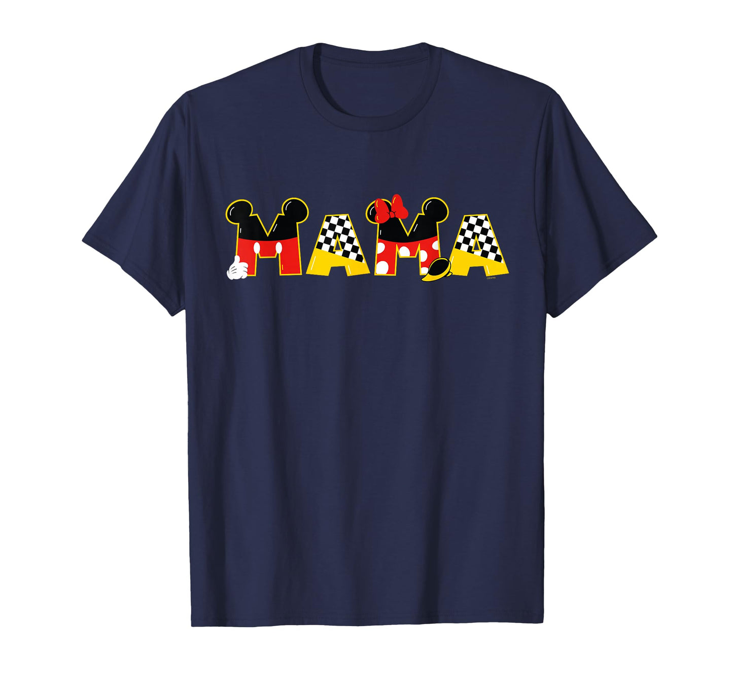 Disney Mickey Minnie Mama Mother's Day Birthday Family Trip T-Shirt