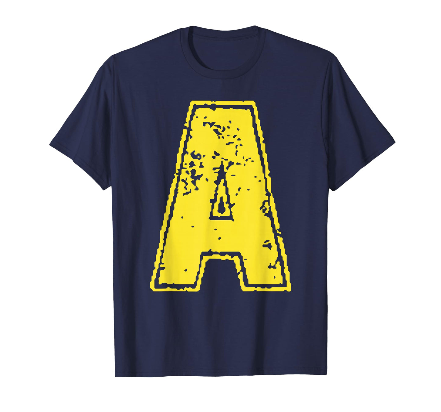 Halloween Letter A Alphabet Matching Costume Men Women Kids T-Shirt