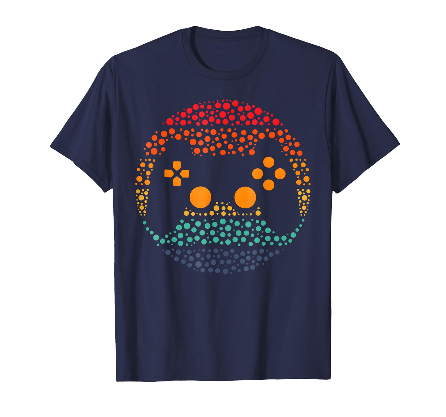 Happy Dot Day Gamers Boy Game Controller Colorful Polka Dot T-Shirt
