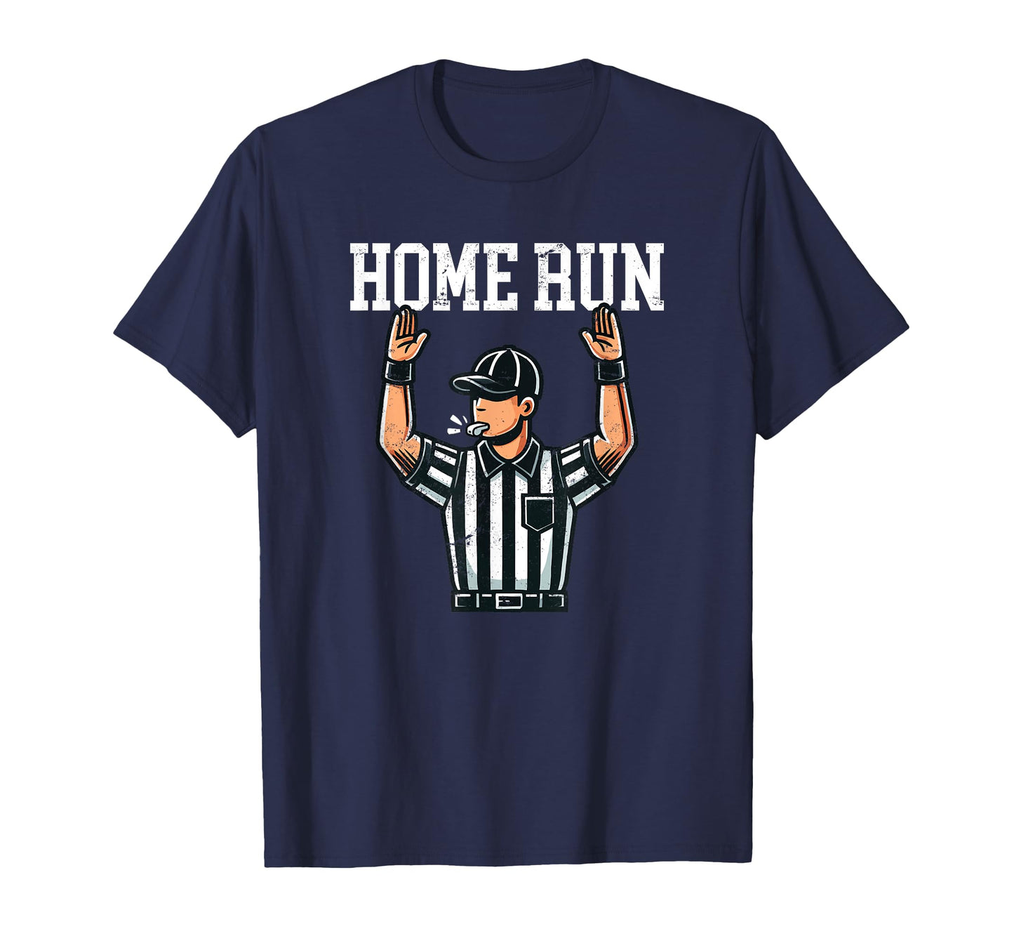 HOME RUN Funny Baseball Football Mash-Up T-Shirt