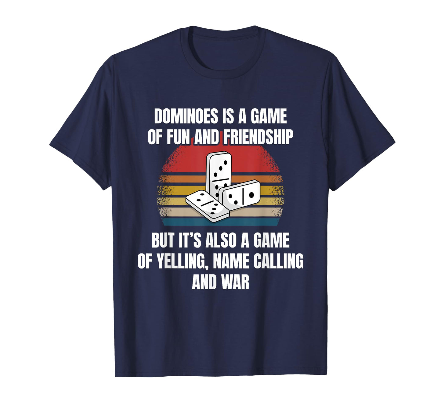 Dominoes Game Domino Hobby Funny Saying Bad Loser Quote T-Shirt