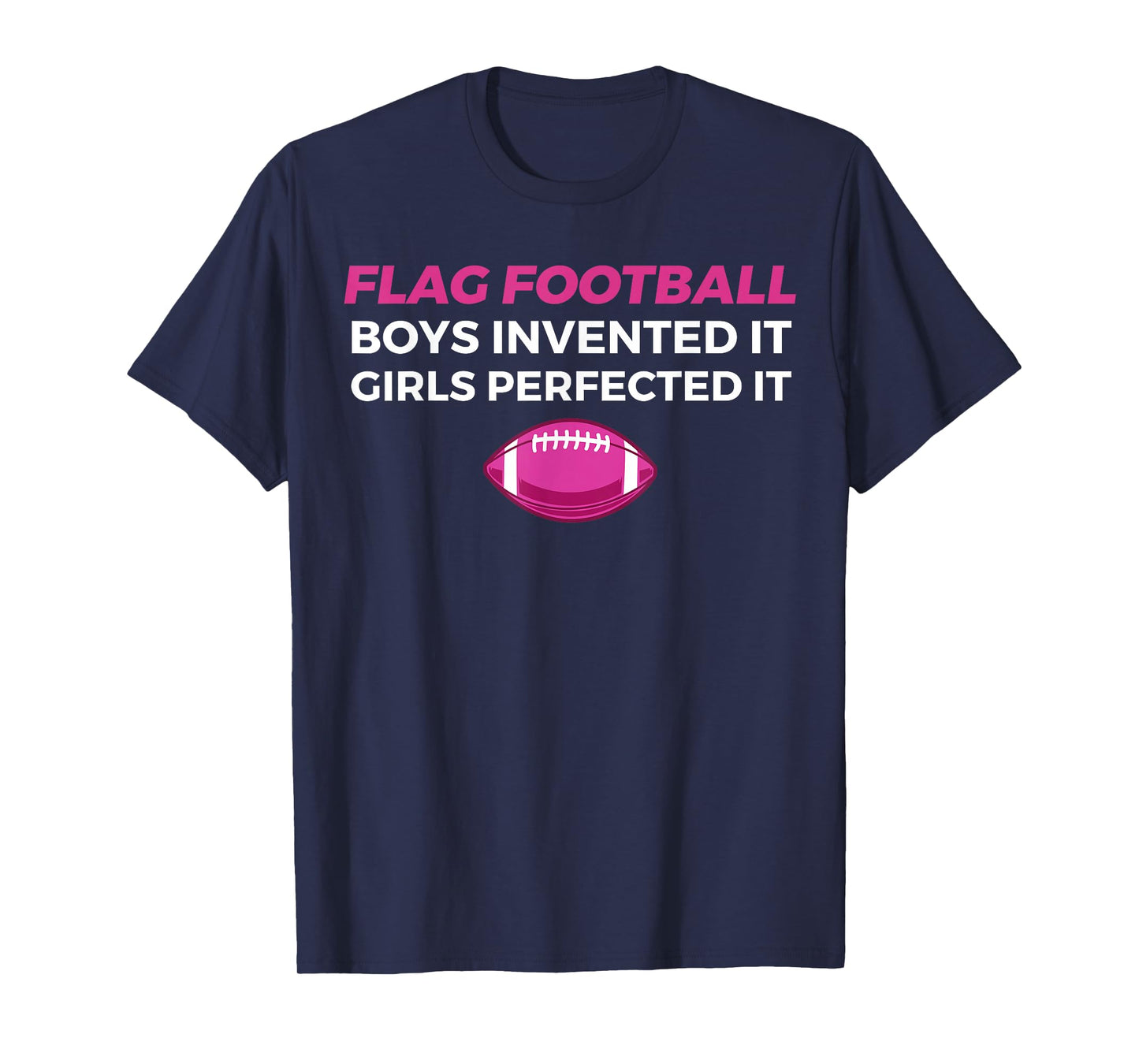 Funny Flag Football Girl T-Shirt