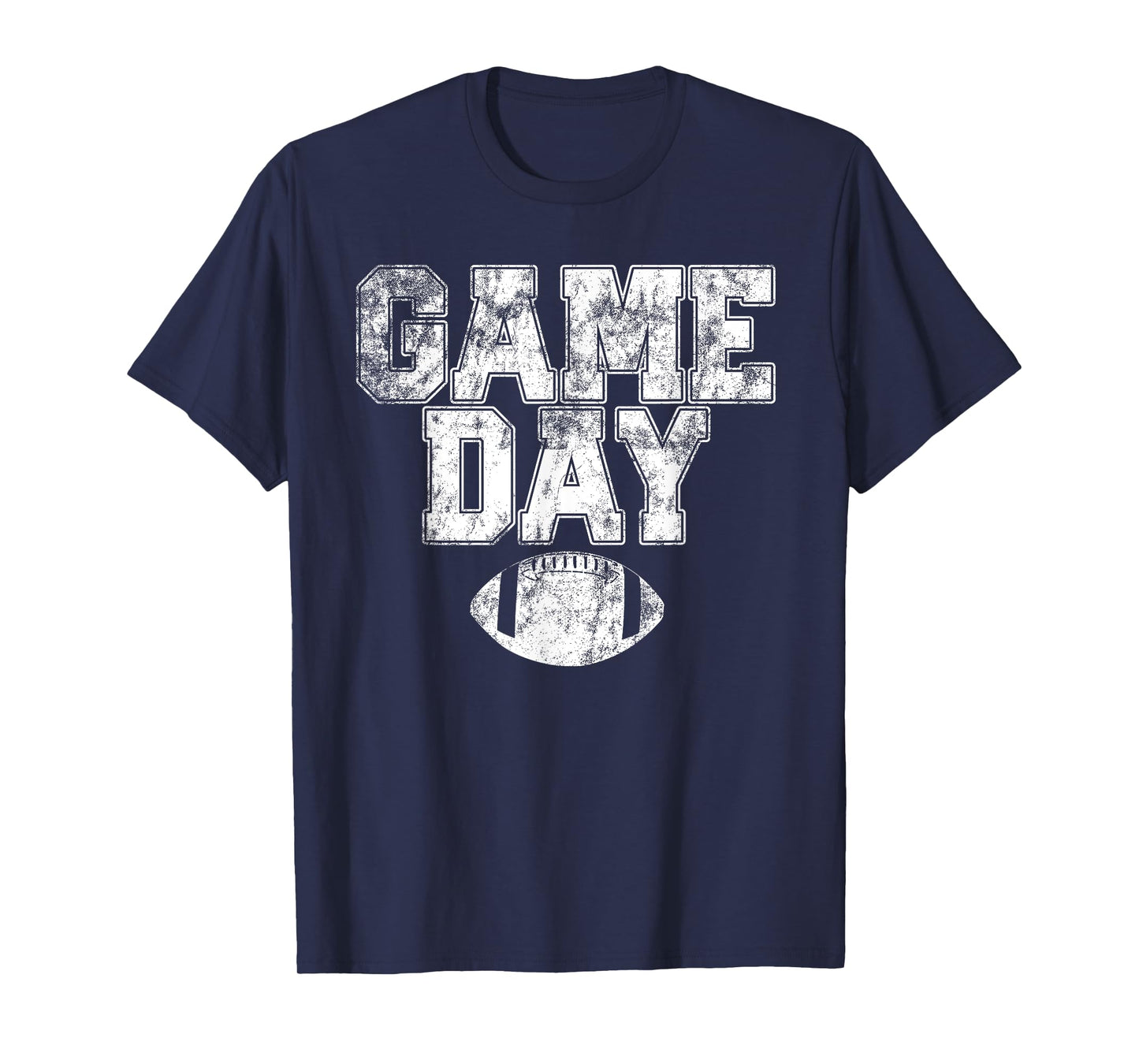 FOOTBALL Day Game Vintage Distressed Graphic T-Shirt Gift T-Shirt