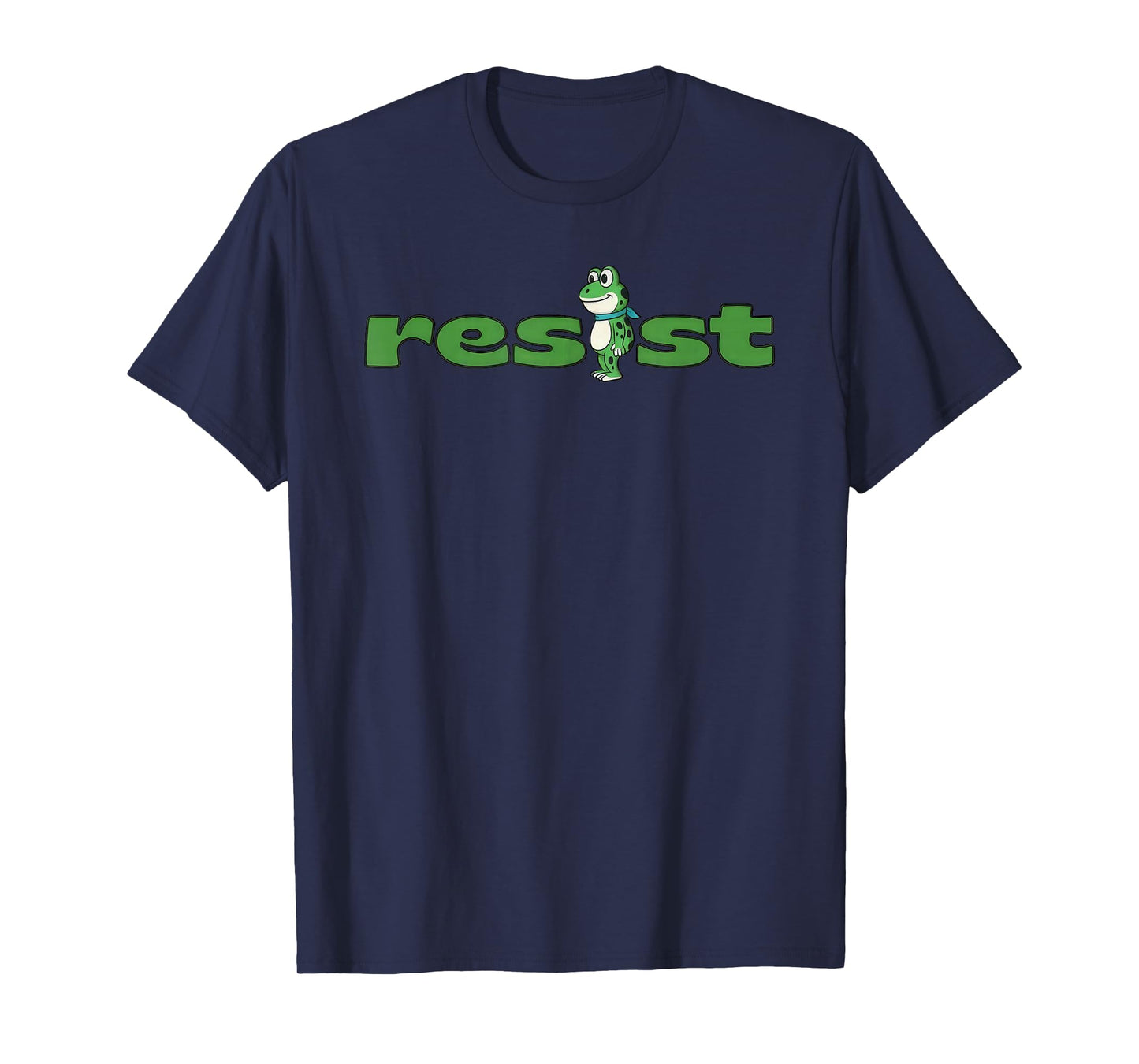 Resist Frog Portland Frog Protest for Men Women T-Shirt