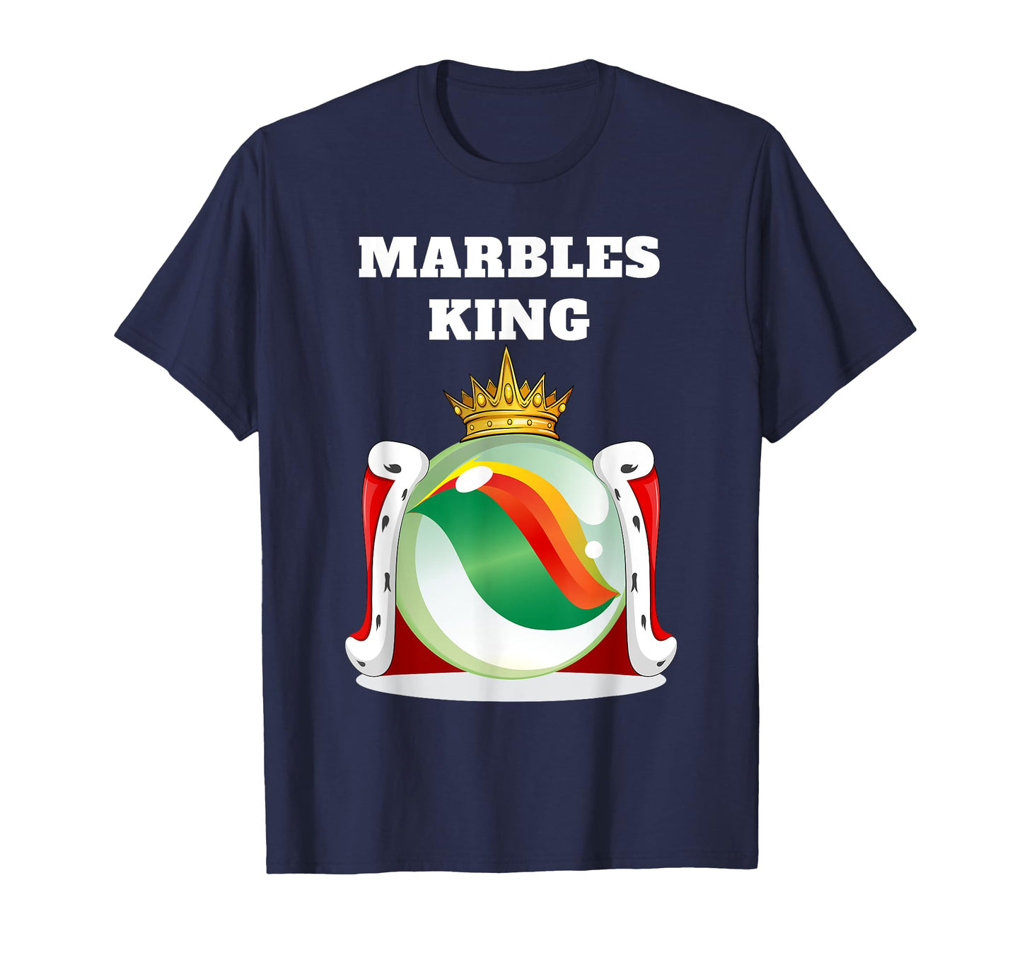 Marbles King | Boys Marbles Tshirt | Mens Marbles T-Shirt
