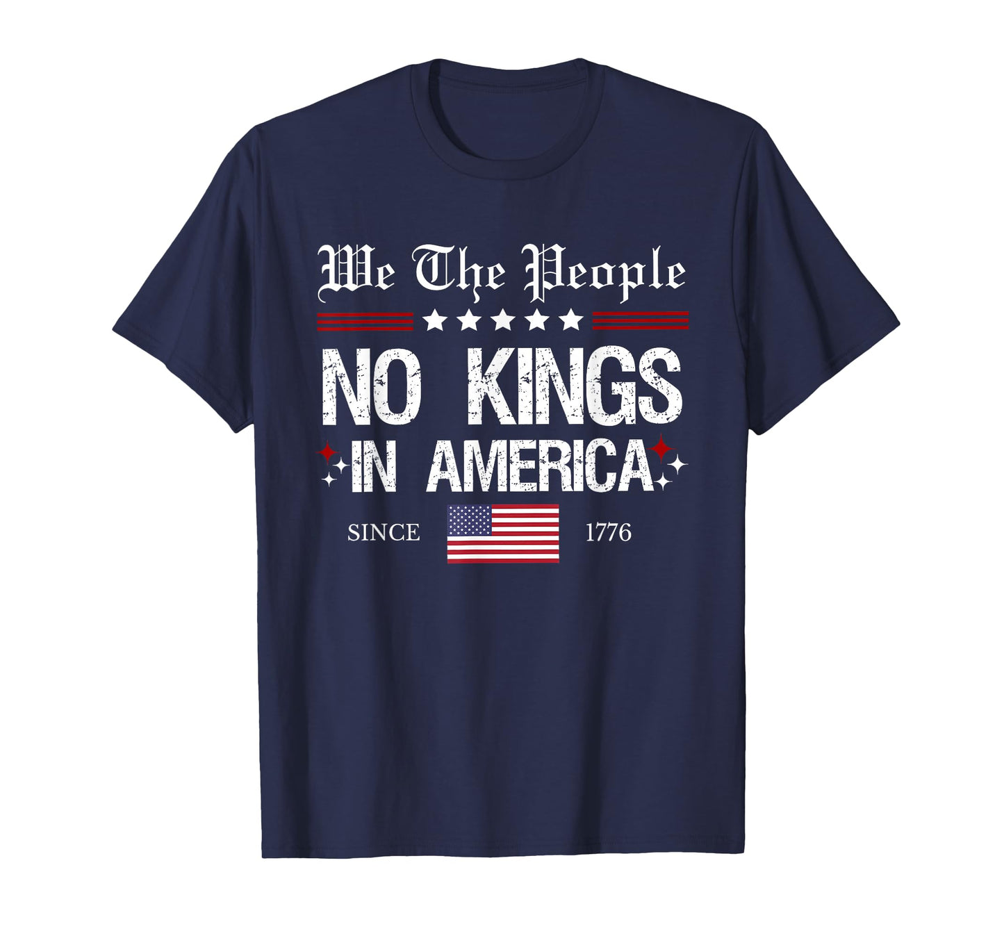 We The People No King in America | No Kings T-Shirt
