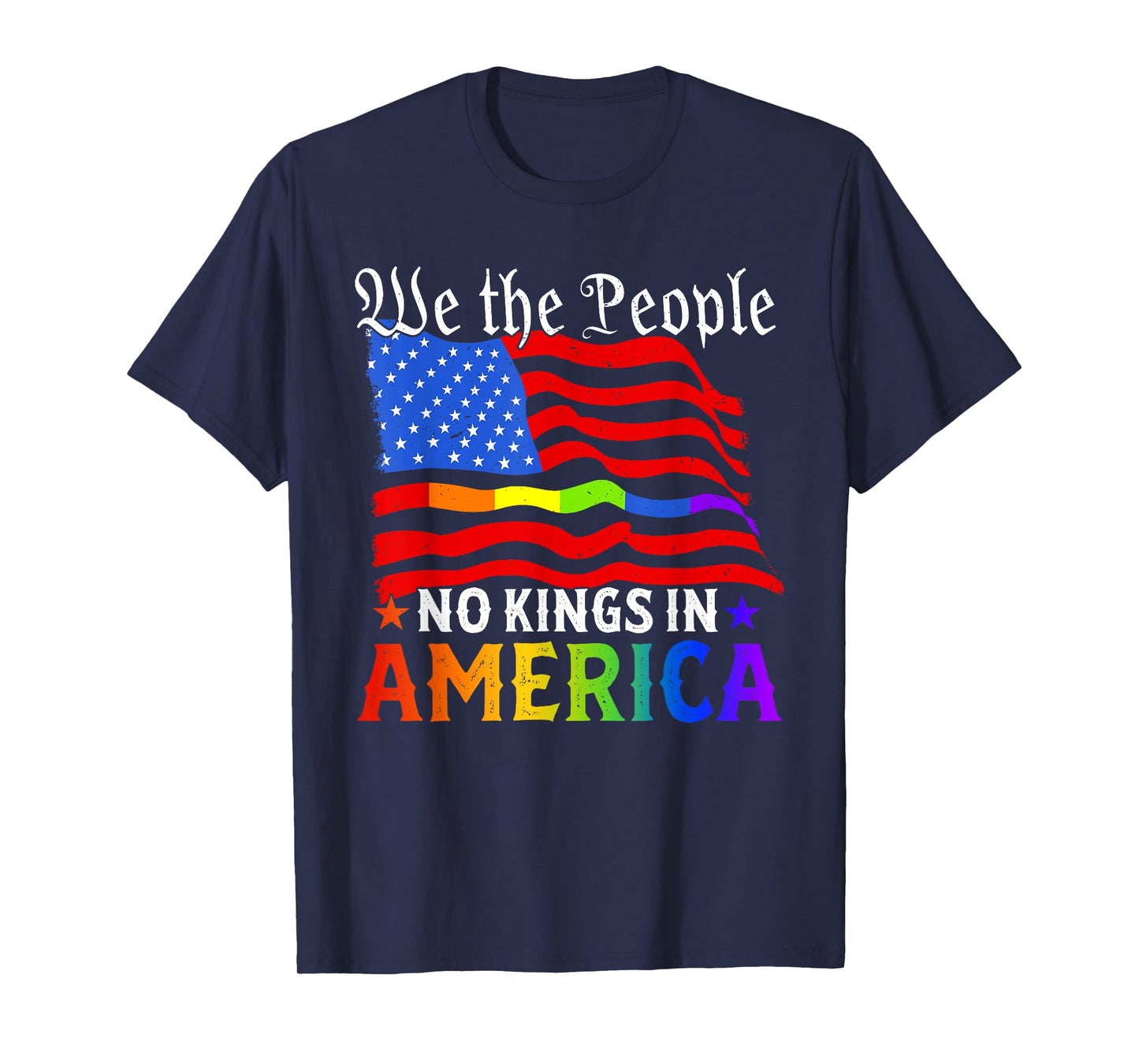 Patriotic Pro-Democracy Protest June 14 No Kings In America T-Shirt