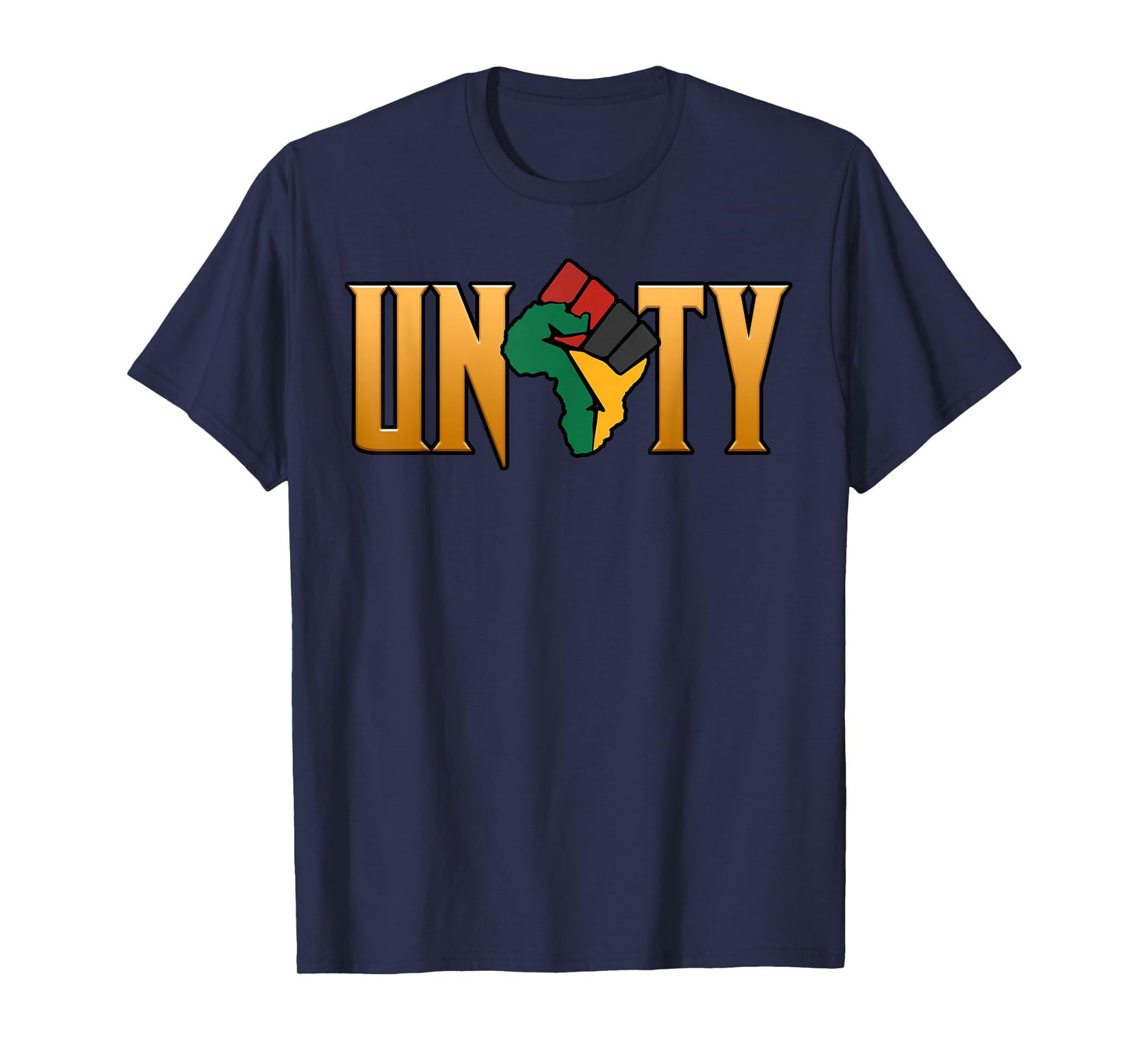 Unity For African American Black Pride Kings & Queens T-Shirt