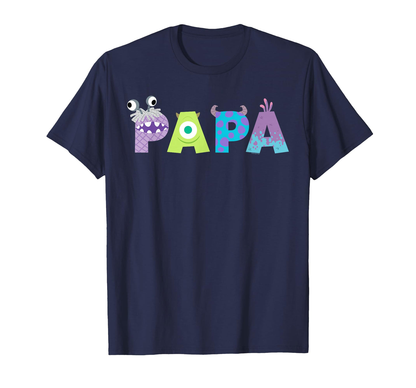 Disney and Pixar's Monsters, Inc. Papa Father's Day Birthday T-Shirt
