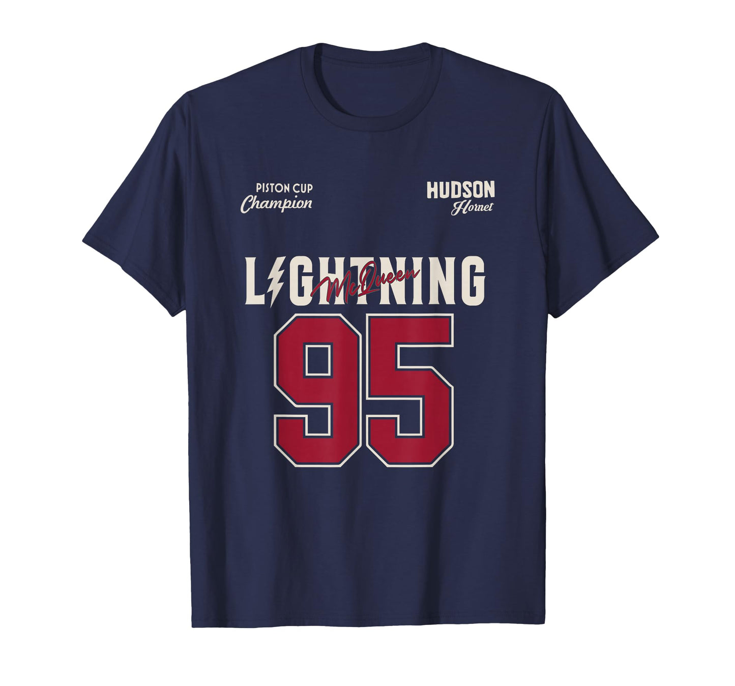 Disney Pixar Cars Lightning McQueen 95 Racer Look T-Shirt