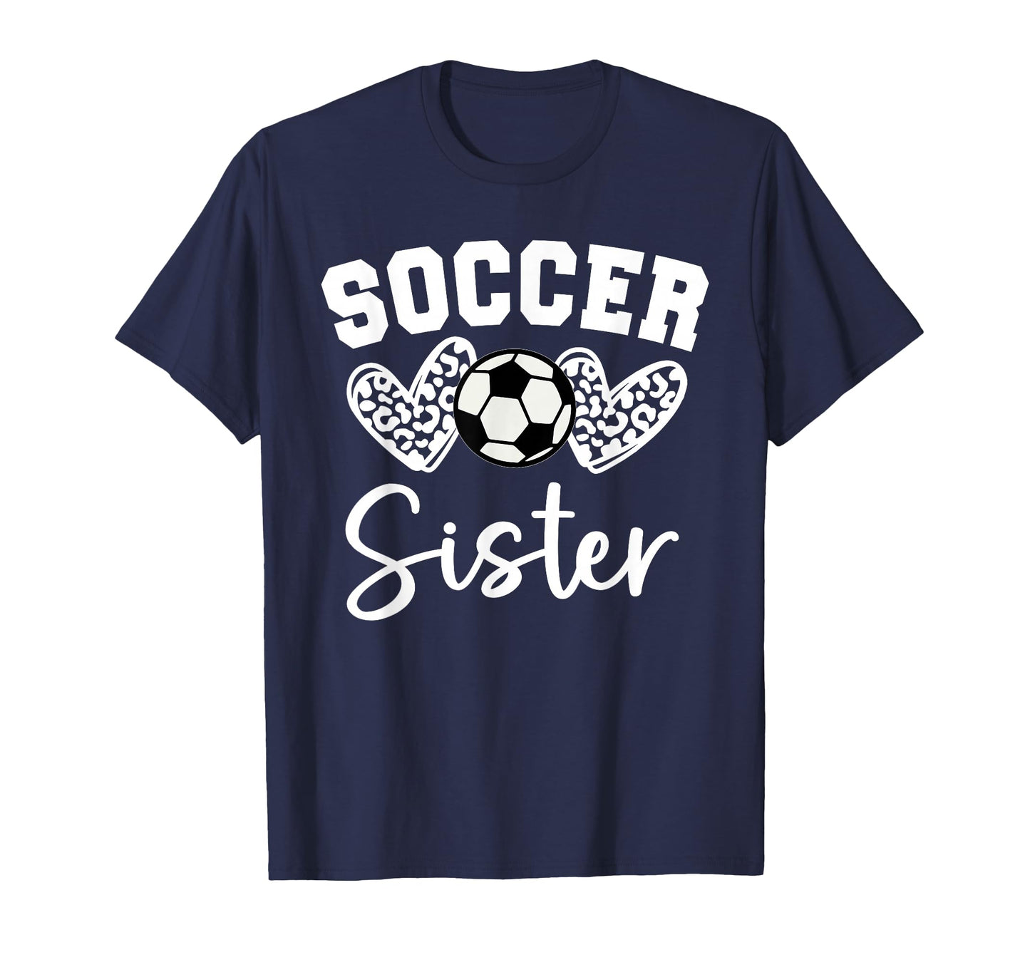 Soccer Sister Matching Family Soccer T-Shirt