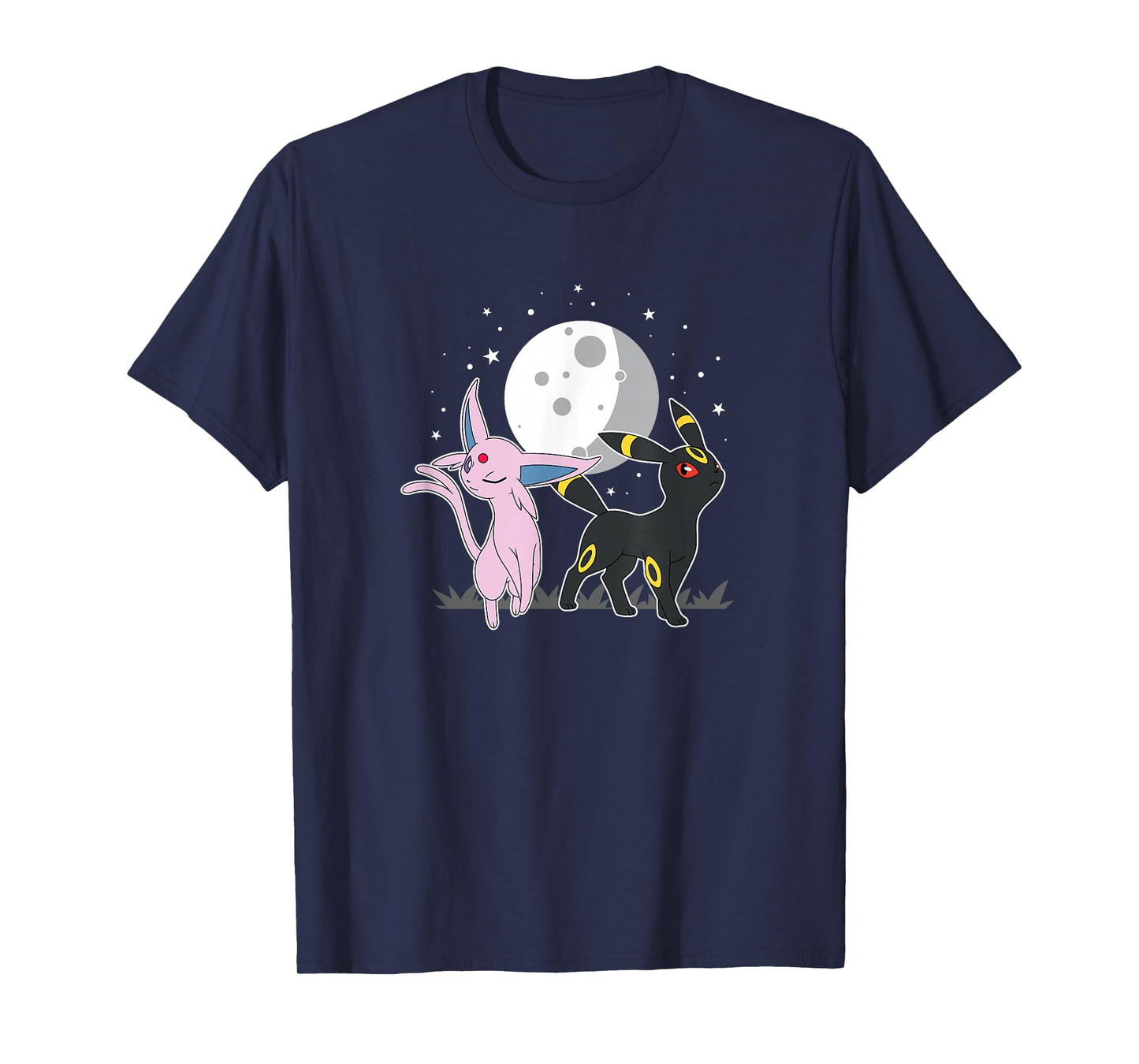 Pokémon - Celestial Espeon and Umbreon T-Shirt