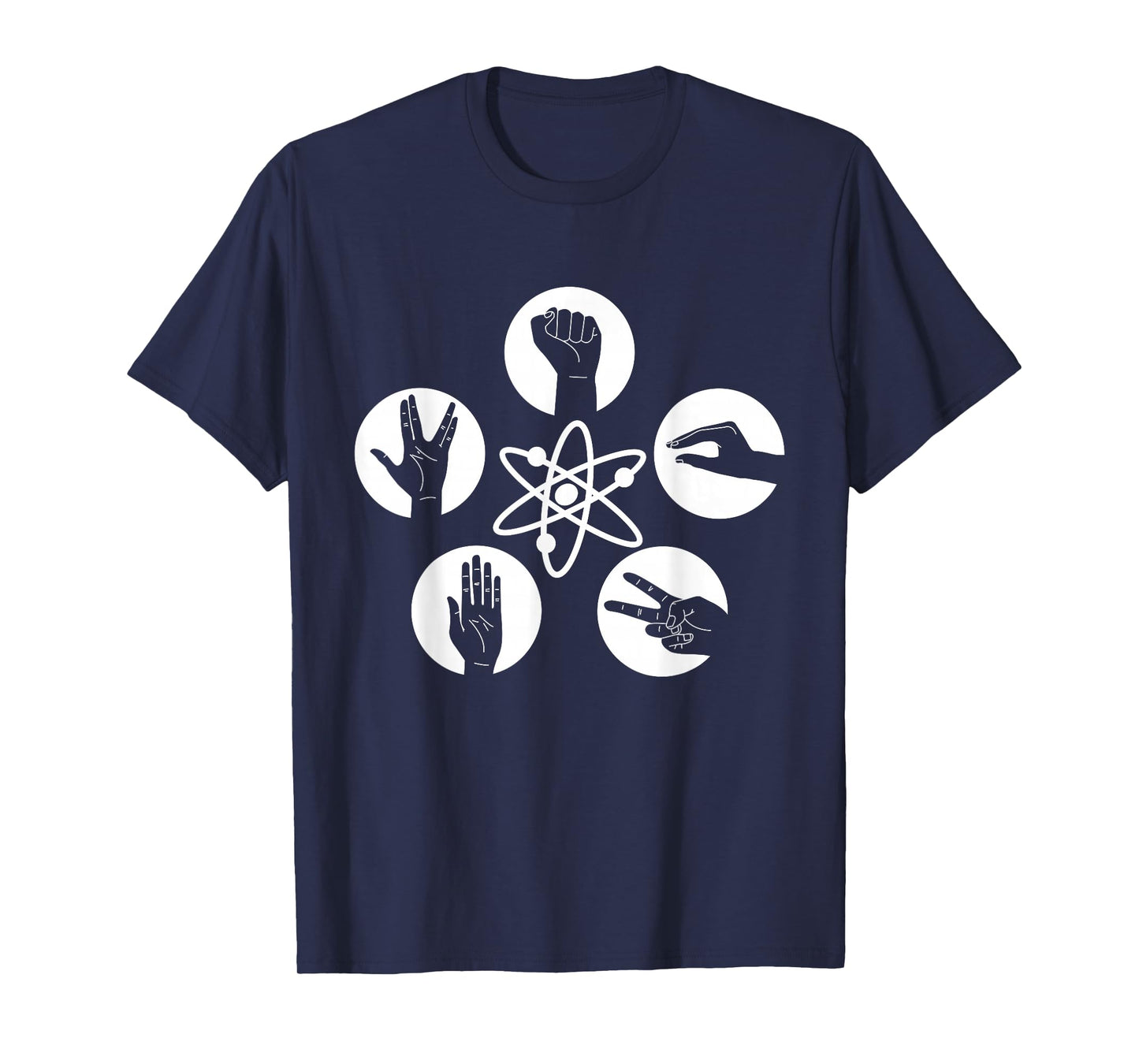 Big Bang Theory Logo Rock Lizard Spock T-Shirt
