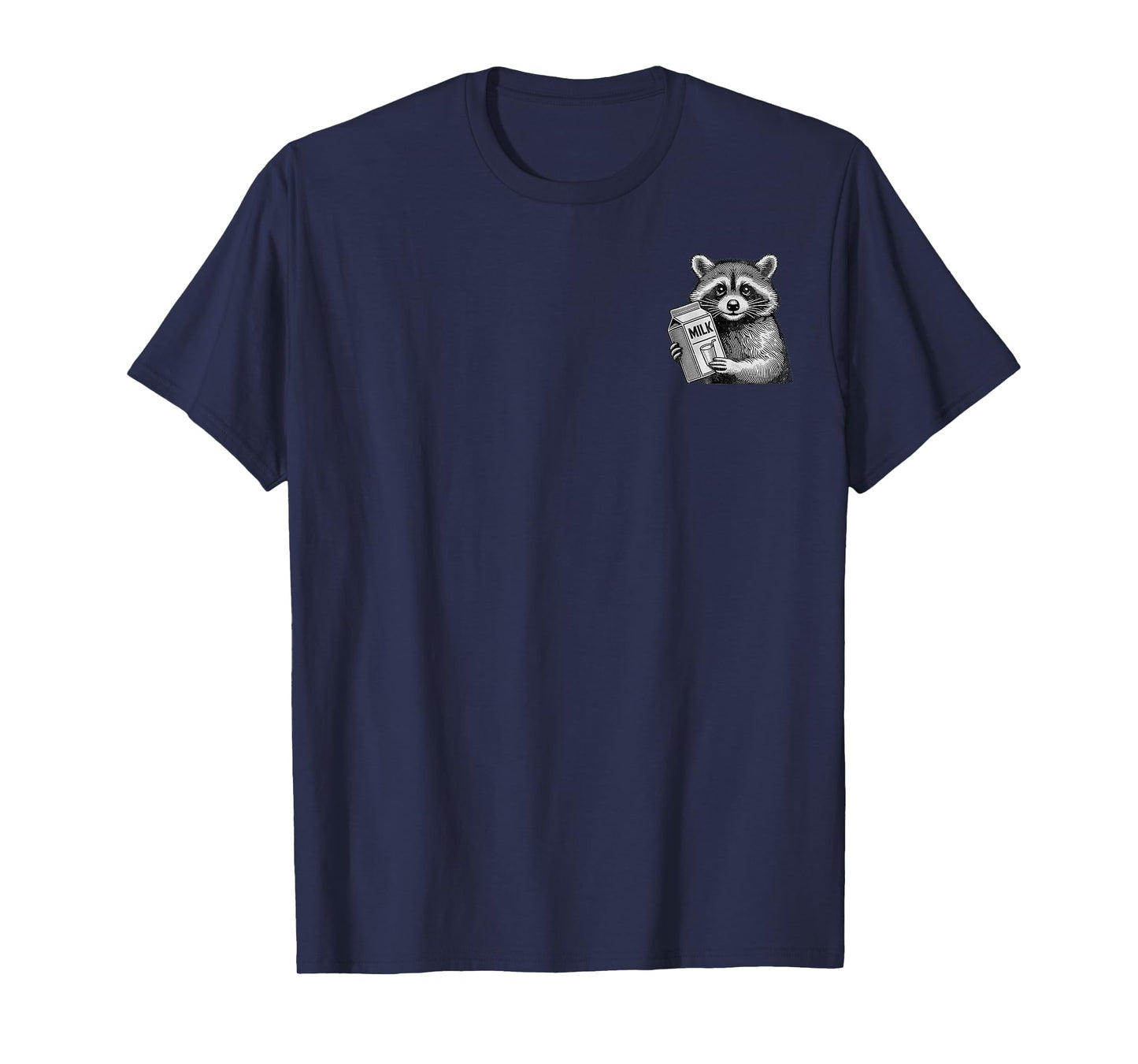 Just A Dad Who Always Came Back With The Milk 2 Side T-Shirt