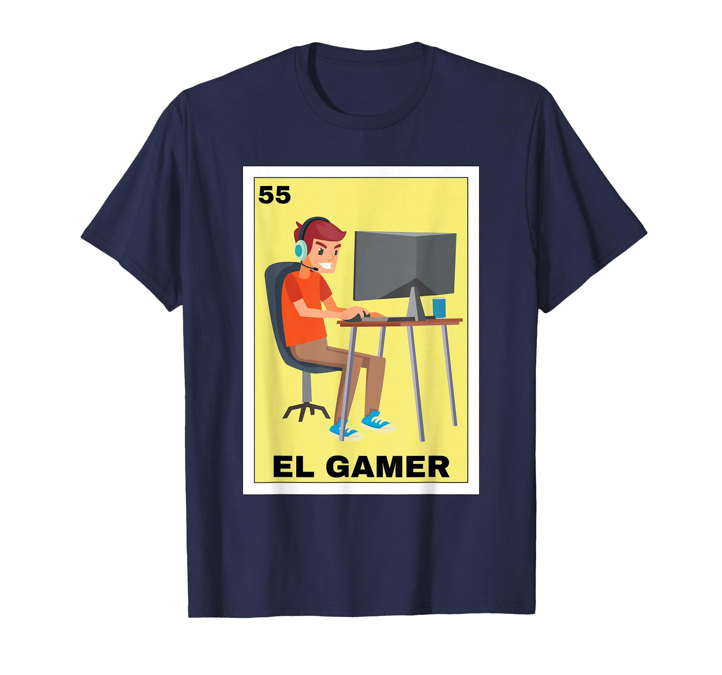 Funny Mexican Design for Gamers - El Gamer T-Shirt