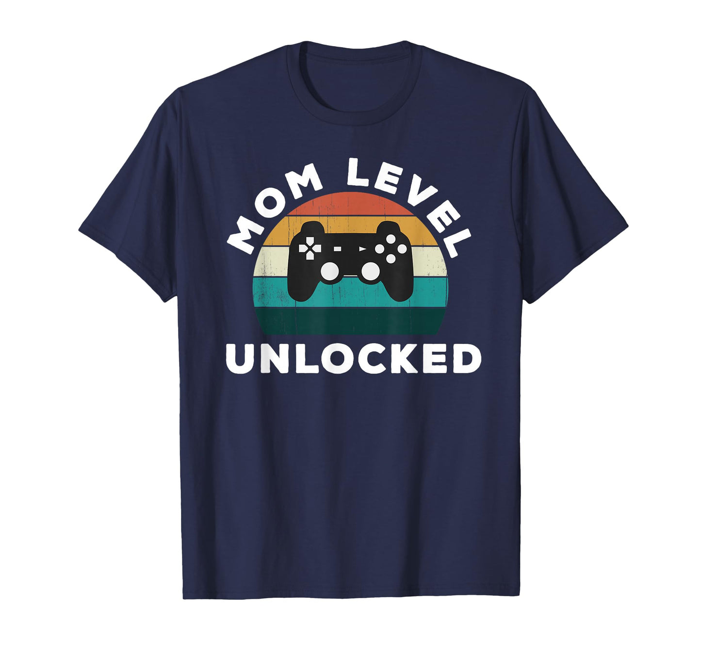 Mom Level Unlocked: Game Lover / Gamer New Baby Mother Mamma T-Shirt