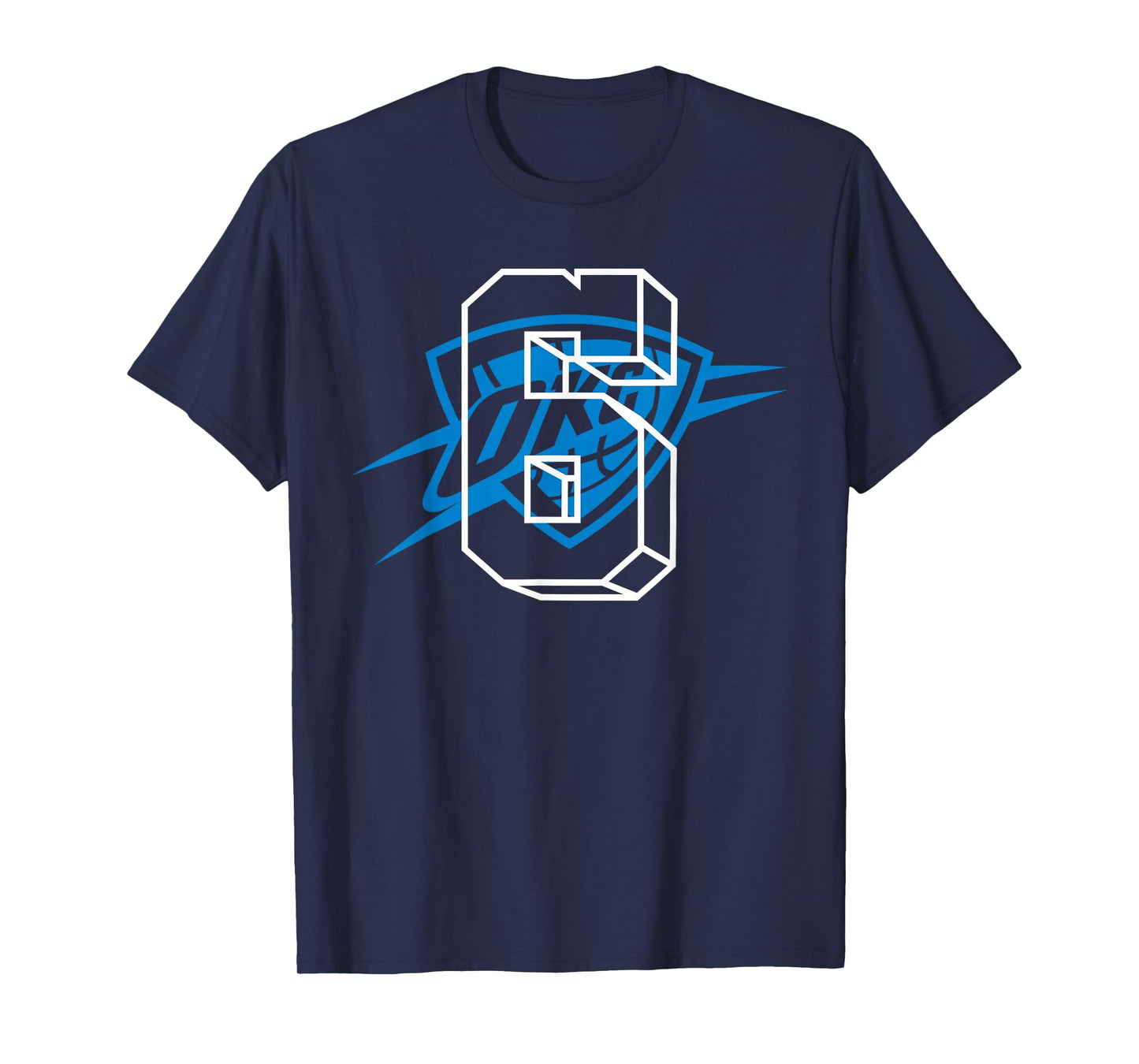 NBA Official Oklahoma City Thunder 6-7 Craze Kickout T-Shirt