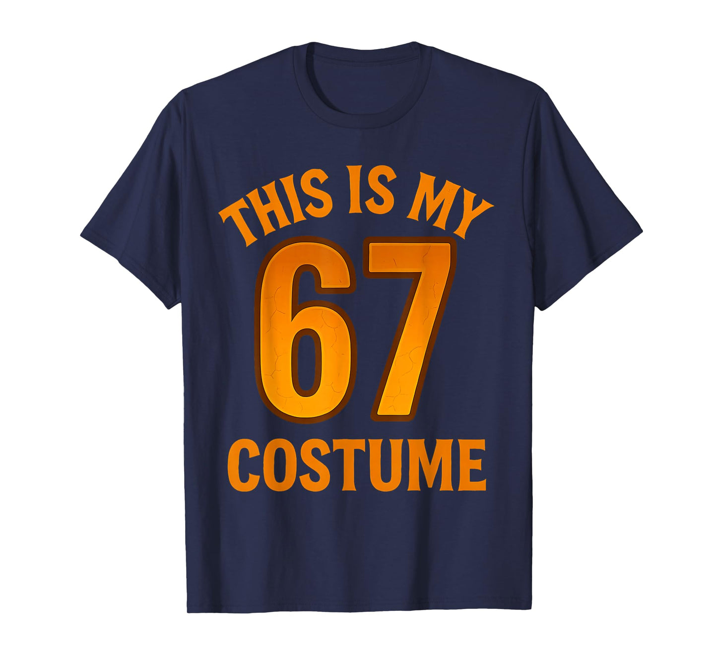 This is My Halloween 67 Costume Lazy Brainrot Meme Boys Kids T-Shirt