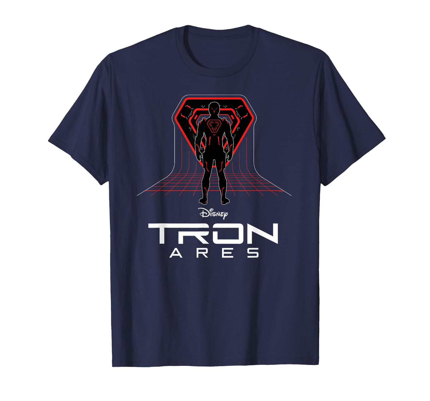 Disney TRON: Ares Digital Grid and Logo Official Movie T-Shirt
