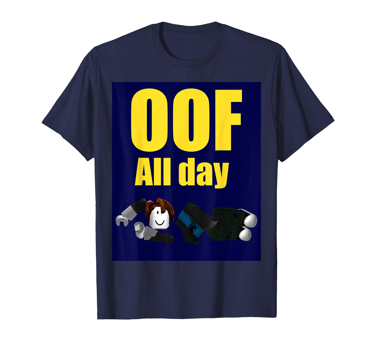 Bacon hair boy Oof all day design for pc vr & video gamers T-Shirt