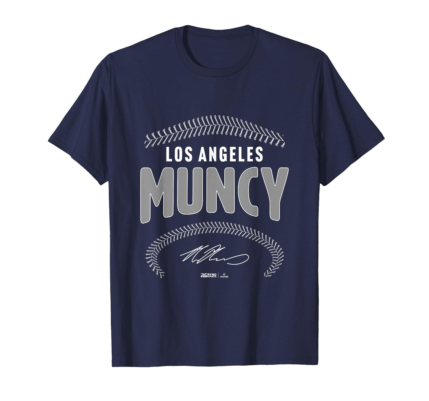 Max Muncy Los Angeles Baseball Name & Number (Front & Back) T-Shirt