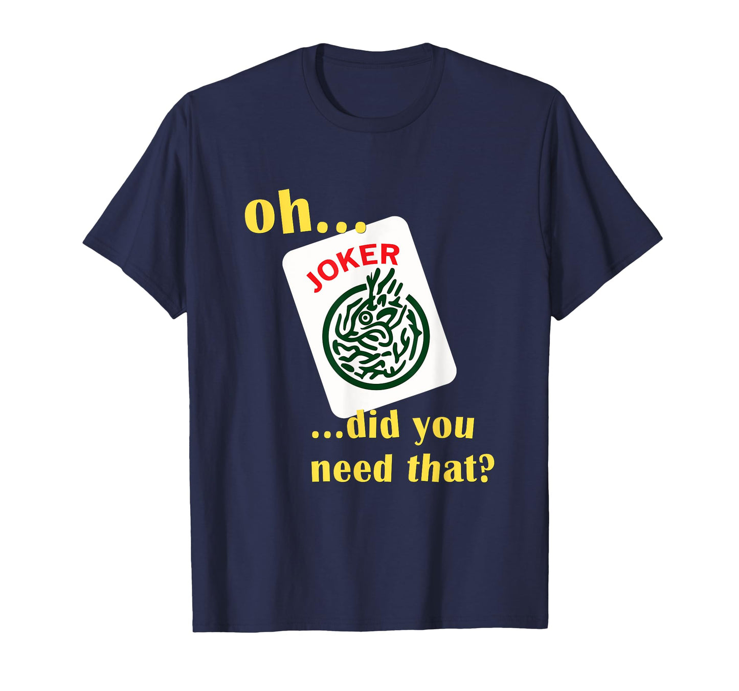 Mahjong Joker Designs T-Shirt