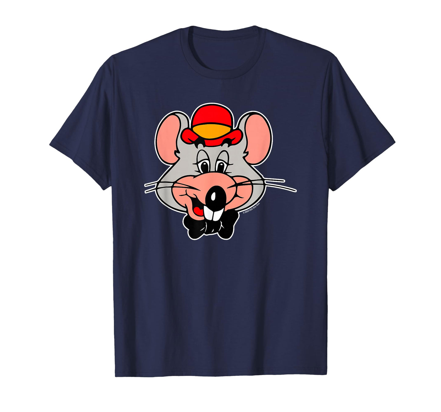 Chuck E. Cheese Big Face Vintage Chest Portrait T-Shirt