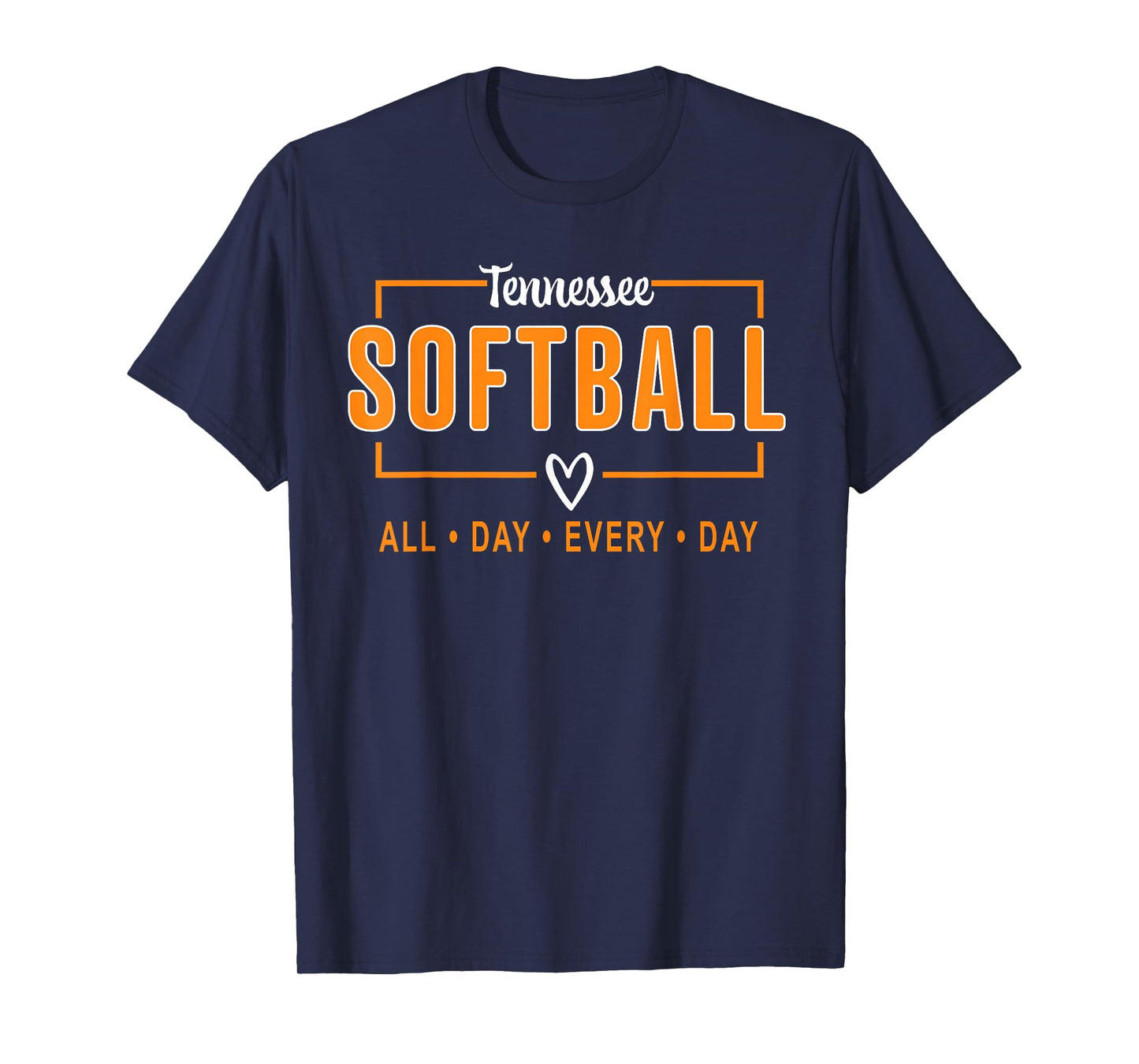 Tennessee Softball Vintage Mens Kids Team Retro Softball Fan T-Shirt