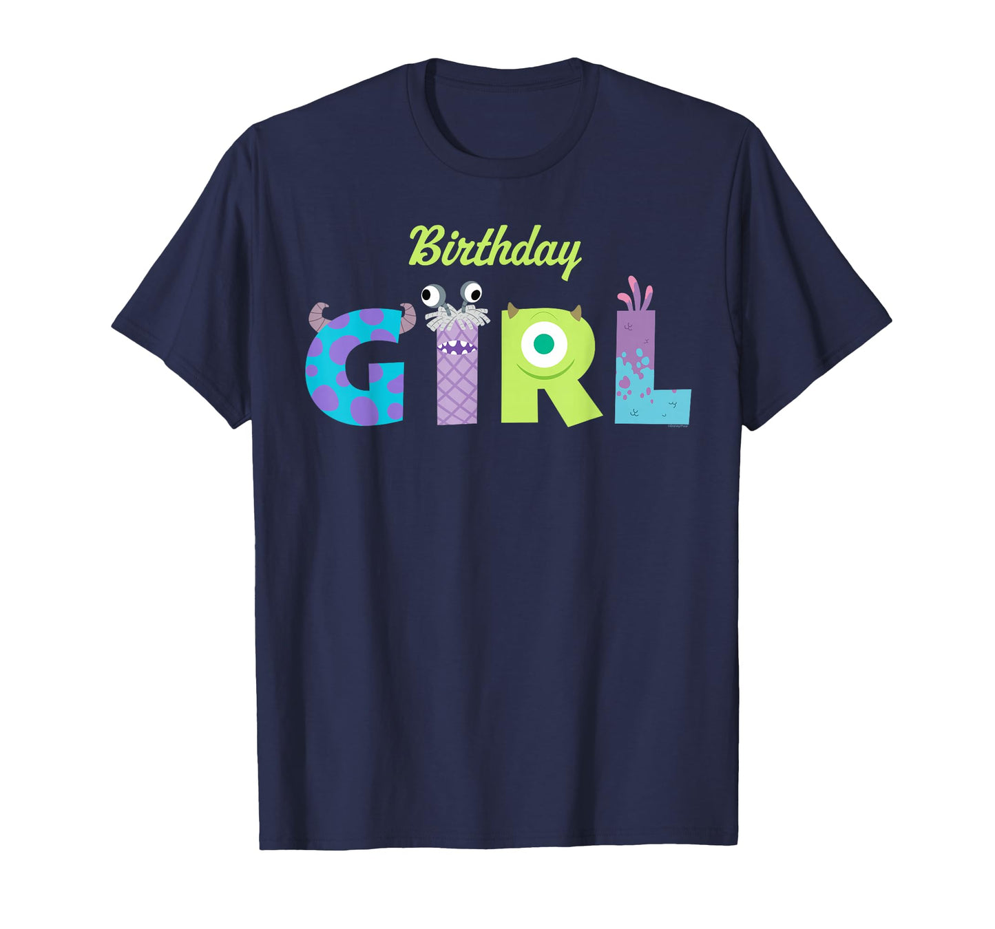 Disney & Pixar's Monsters, Inc. Birthday Girl Party Gift T-Shirt