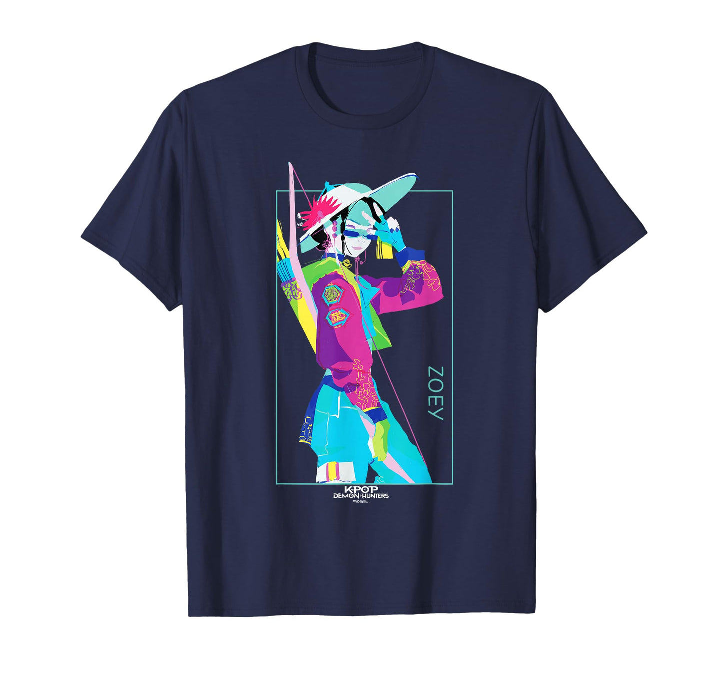 Kpop Demon Hunters Zoey Officially Licensed T-Shirt