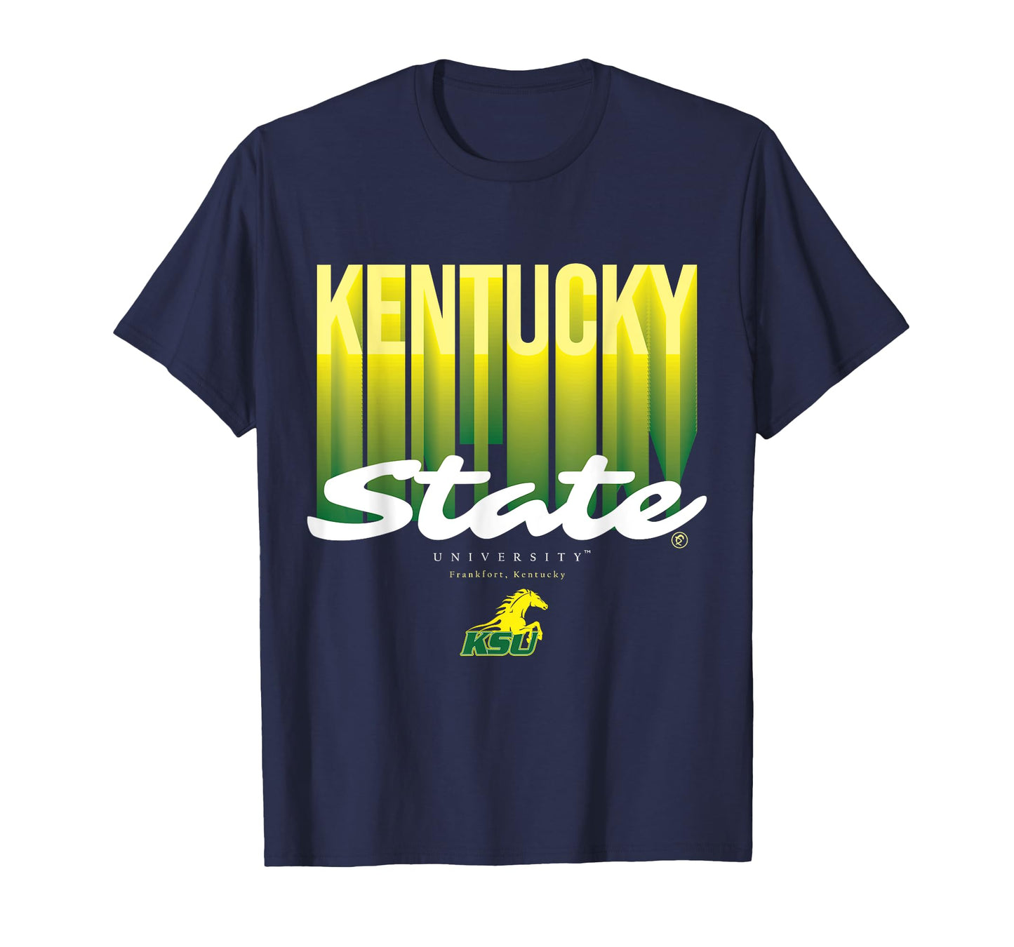 The Yard Essentials - Kentucky State University - KSU Fade T-Shirt