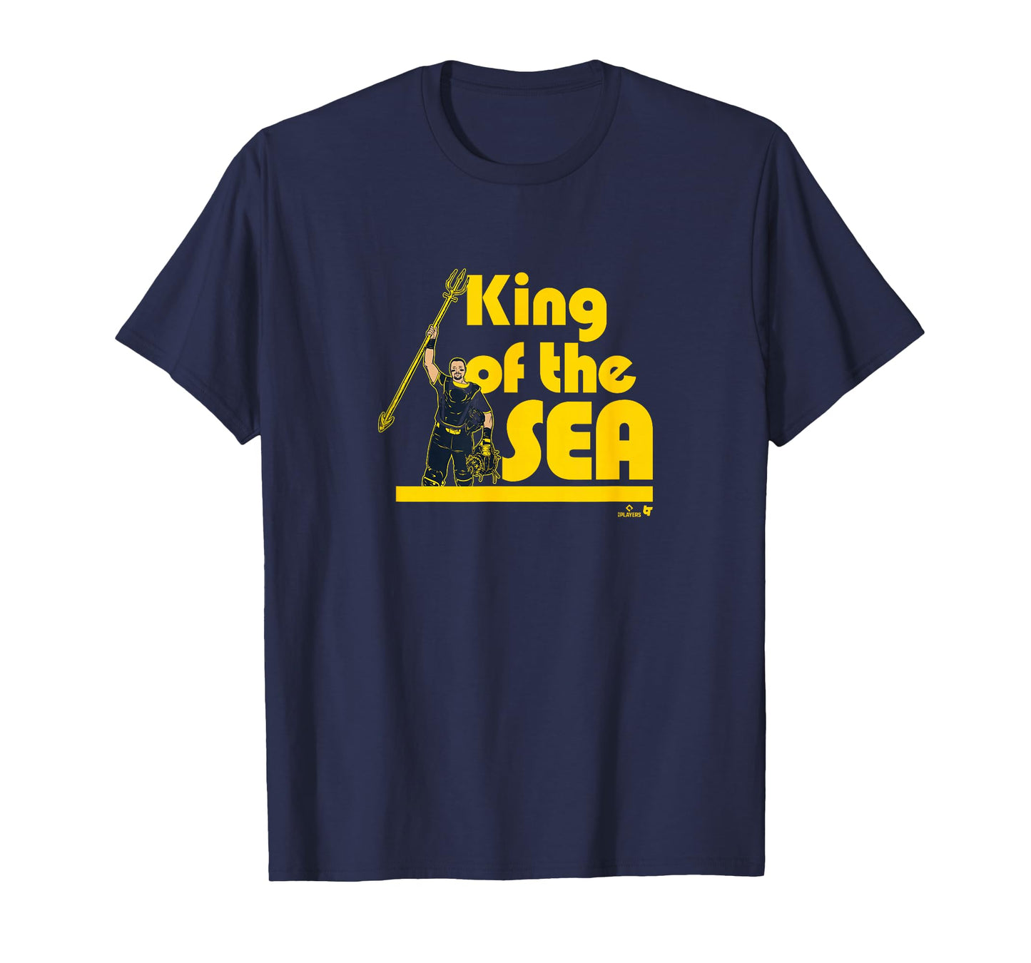 Cal Raleigh - King of the SEA - Seattle Baseball T-Shirt