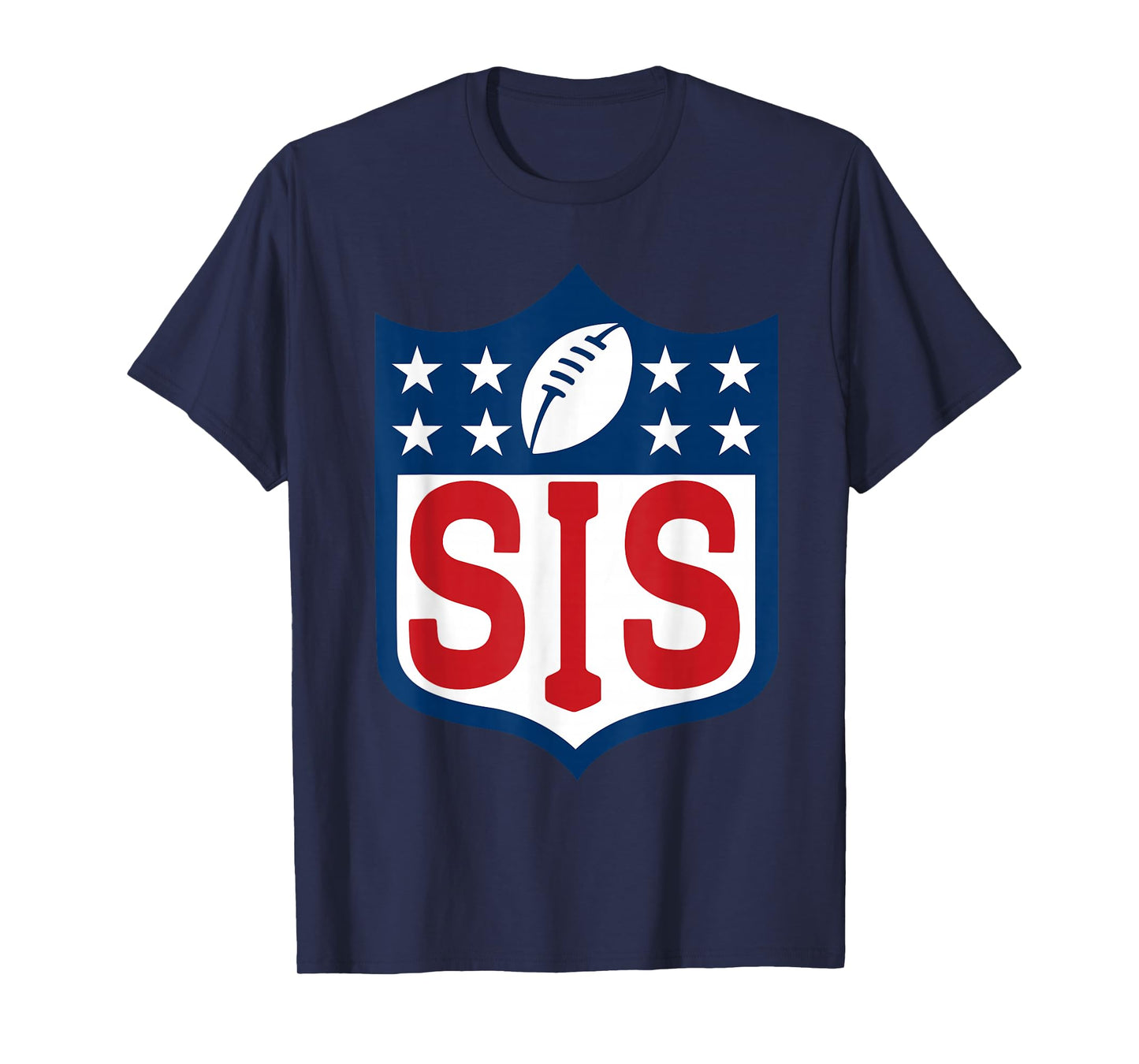 Sis American Football Happy Birthday Family Matching Retro T-Shirt