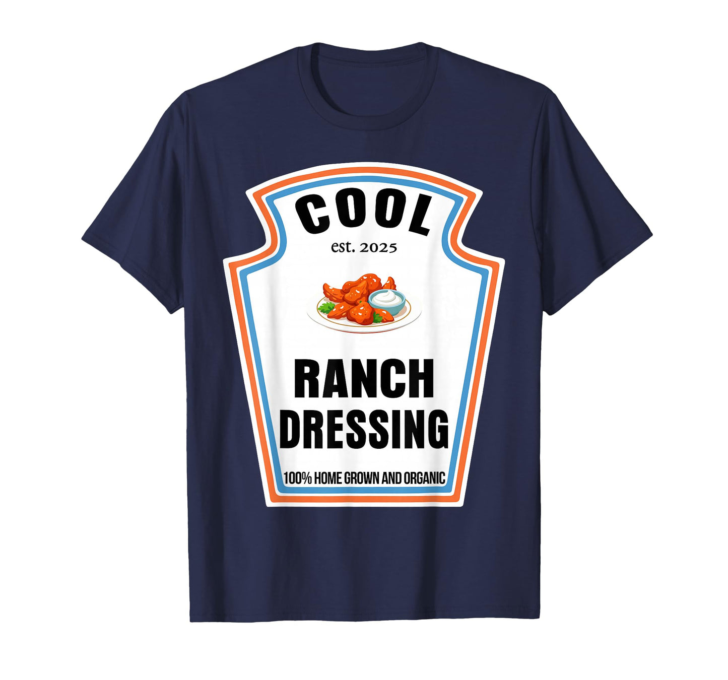Cool Ranch Dressing Condiment Spice Costume Party Matching T-Shirt